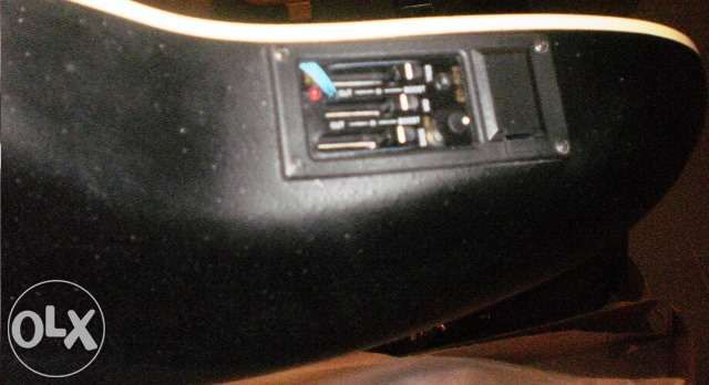 Guitarra roundback tipo ovation castanha tabaco