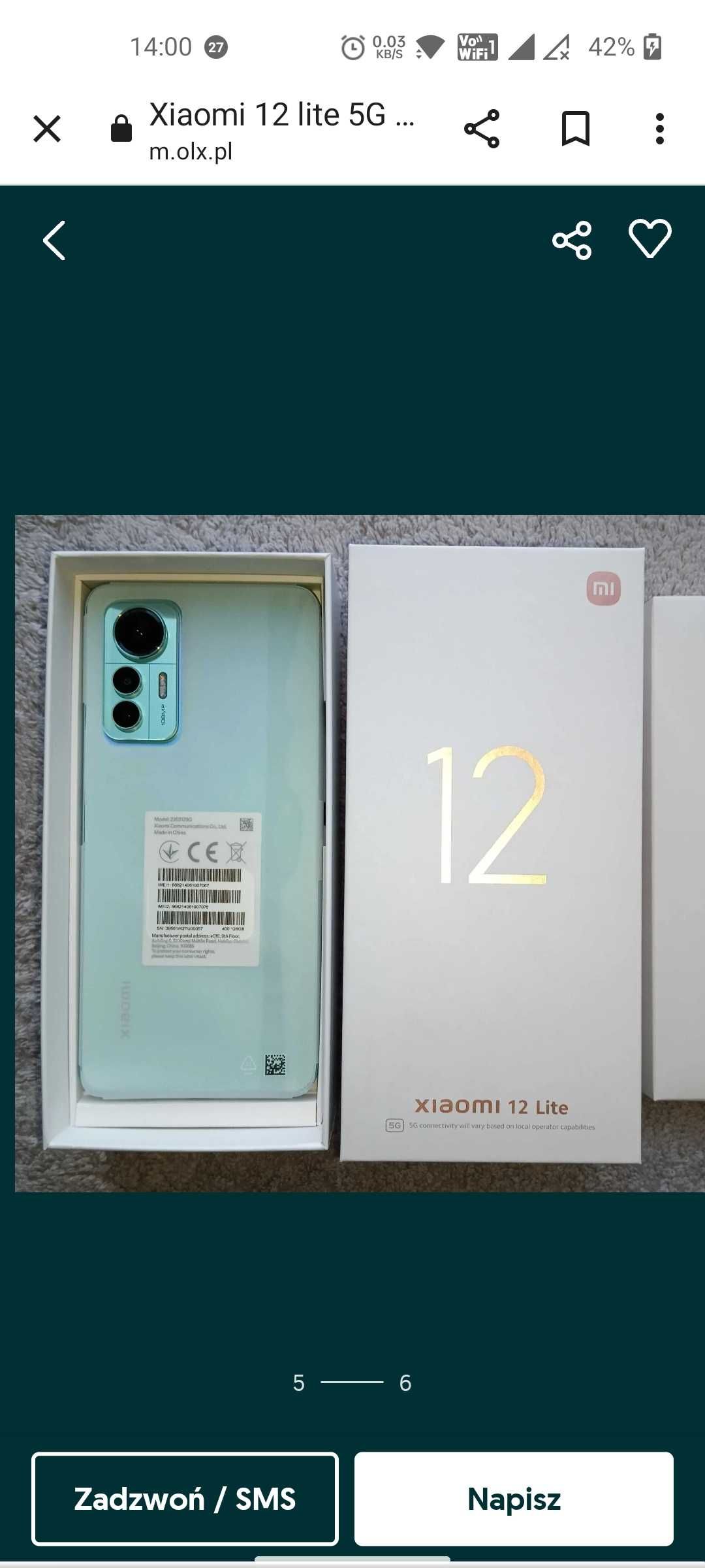 nowy Redmi 12 Lite
5G