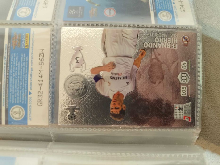 Album panini adrenalyn XL 2014