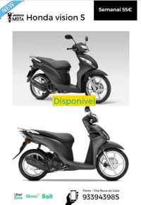 Rent a scooter Honda Vision e Sym