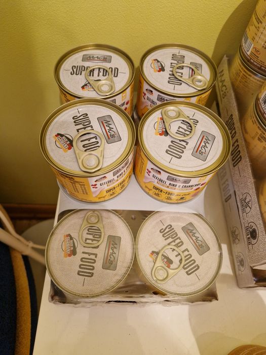 Karma dla kota MAC'S indyk, wolowina i jagody