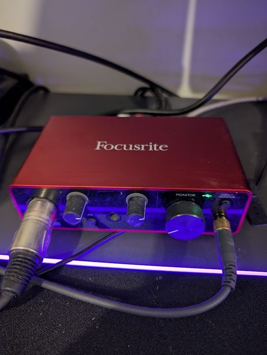 Zestaw do nagrywania Audiotechnika AT2020+M50x, Focusrite Solo 3gen