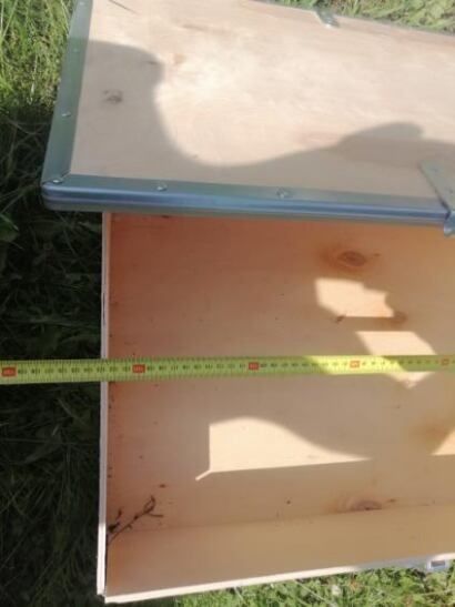 Skrzynie drewniane z raczka