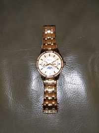 Zegarek złoty damski Adriatica A3601.1111QFz chronograf datownik fazy
