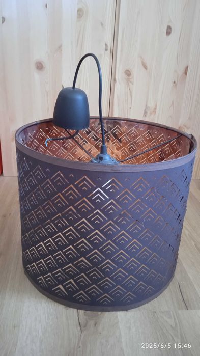 Candeeiro de tecto preto Ikea