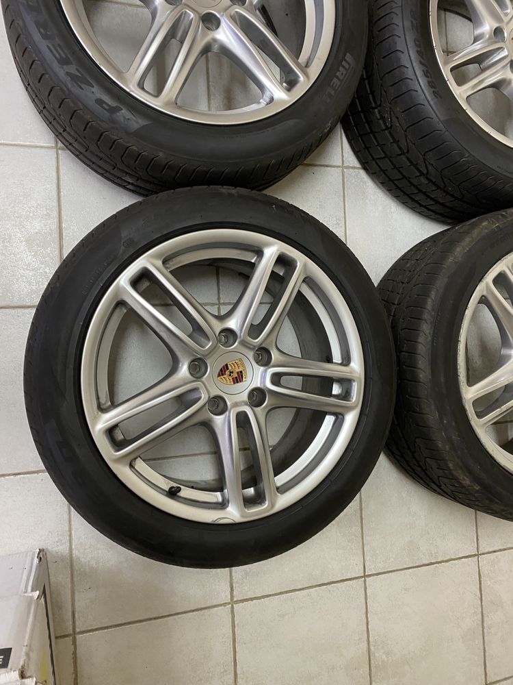 Jantes 19” 5x130 originais Porsche Panamera com pneus