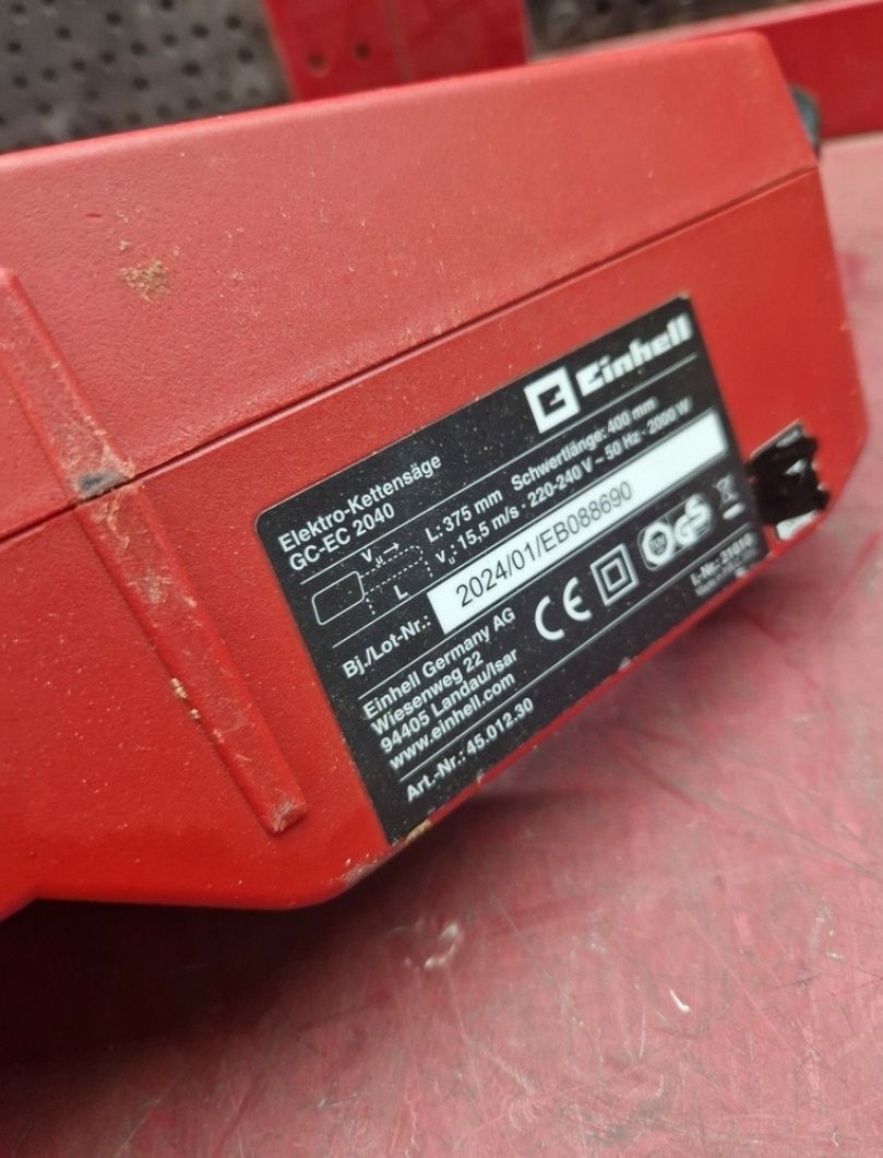 Einhell Piła łańcuchowa elektryczna GC-EC 2040 moc 2000W 40cm