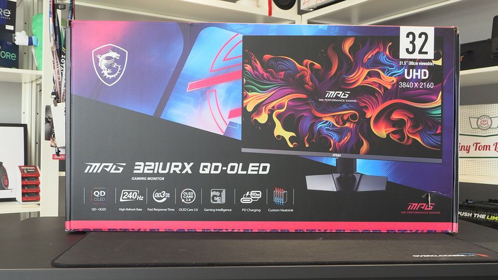 MSI MPG 321URX QD-OLED 31.5" QD-OLED UltraHD 4K 240Hz FreeSync