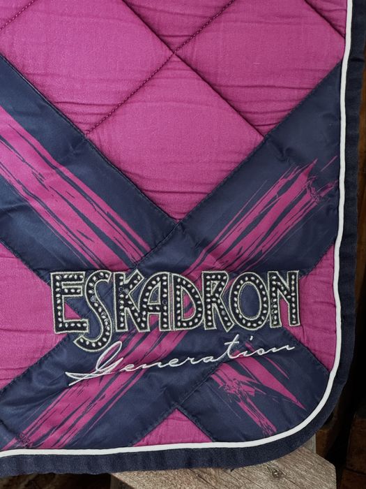 Komplet ujeżdżeniowy Eskadron czaprak i owijki, rozmiar FULL