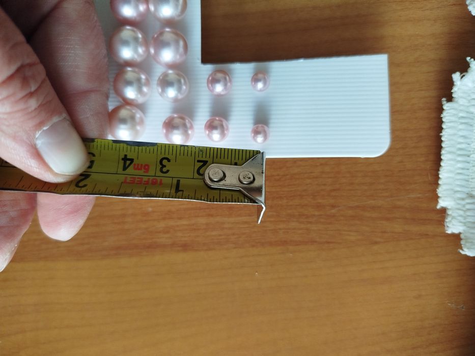 6 par nowych kolczyków perełek w kolorze bladego różu