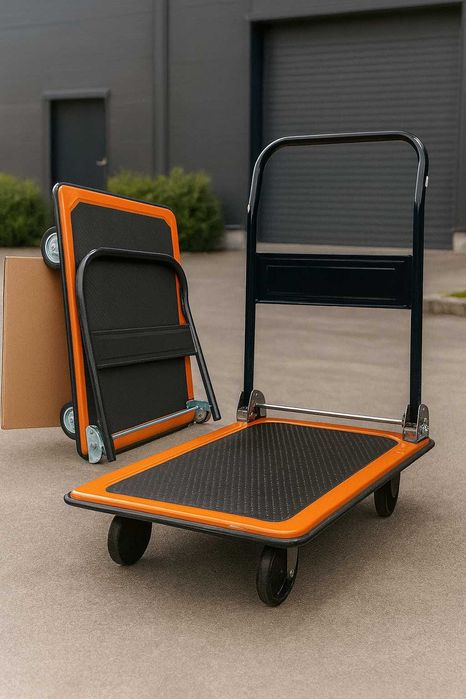 Wózek transportowy 300 kg towarowy  platformowy magazynowy składany