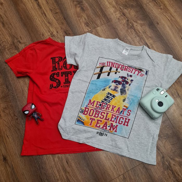 Koszulka chłopięca 7 lat zestaw