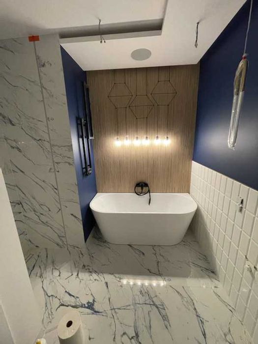 Glazurnik, układanie płytek