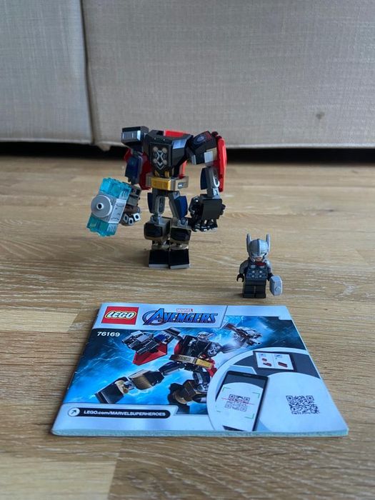 Lego Marvel Avengers Mech Thora 76169 kompletne oryginał