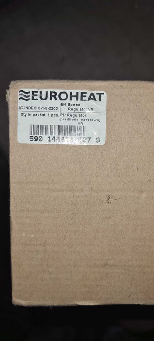 Euroheat regulator prędkości