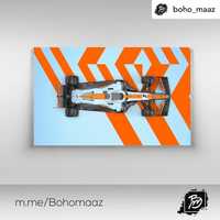 Plakat 100x70cm Bolid Mclaren F1 Team formula 1