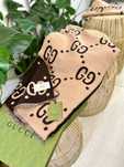 GUCCI Szal Monogram Dwustronny