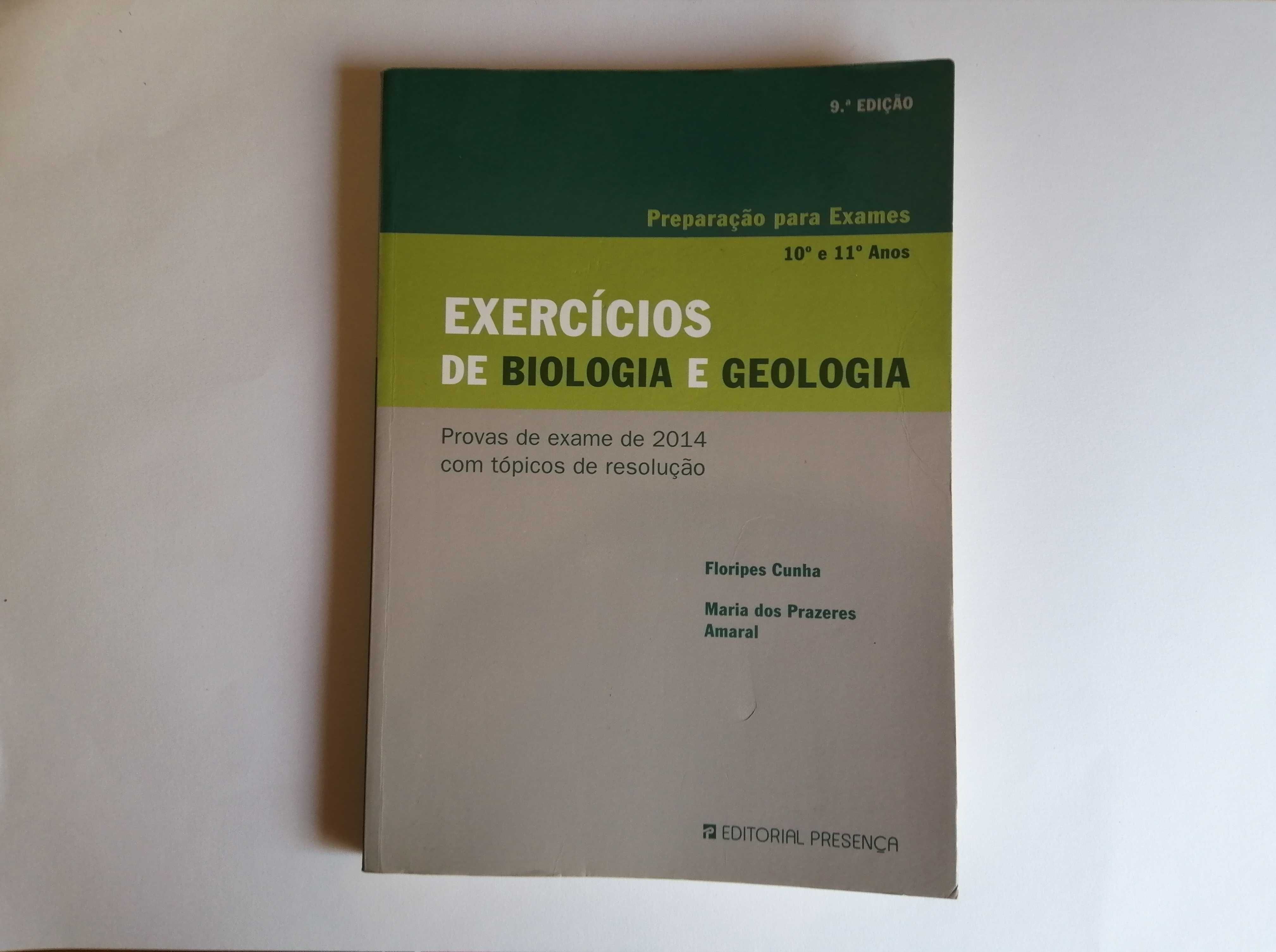 Livro de preparação para exame de biologia e geologia