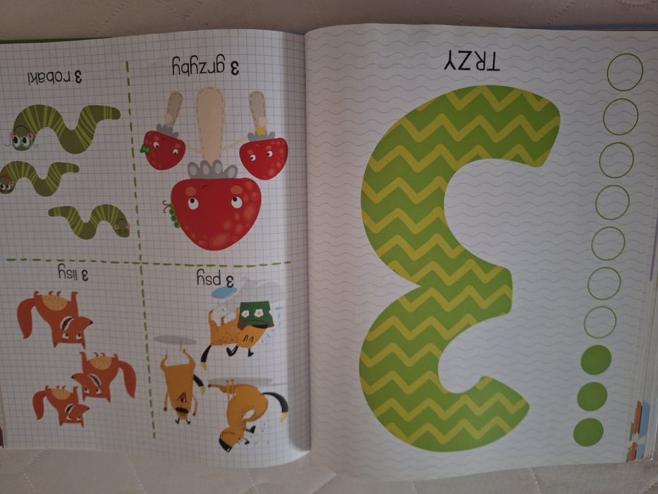 Wielka księga malucha słowniczek literki cyferki