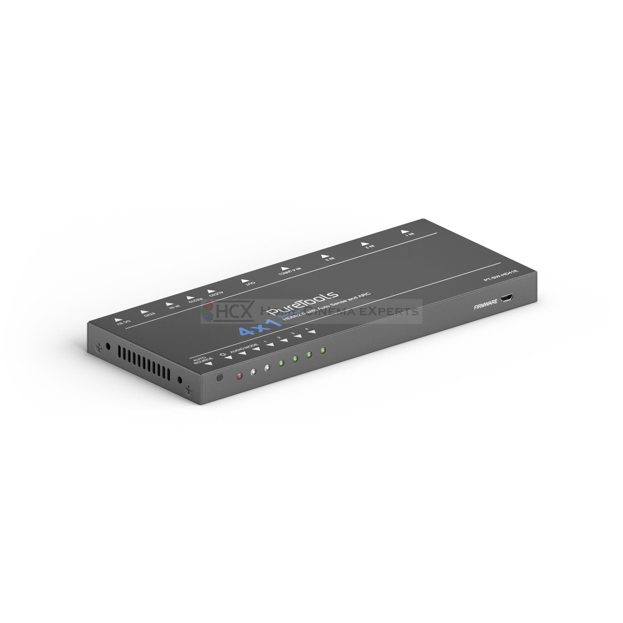 Przełącznik  4K PureTools PT-SW-HD41UHD switch 4x1, 18GBps 4K/HDR