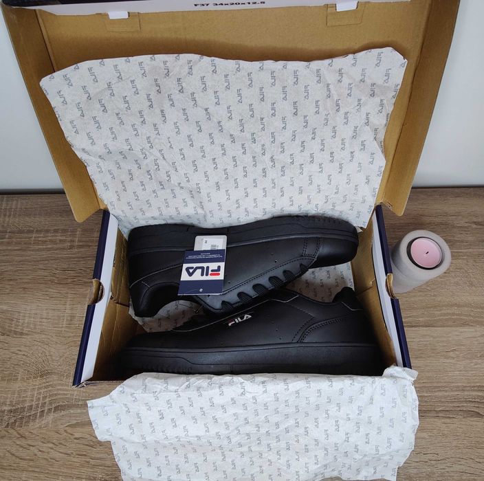 Sapatilhas Fila Clash Homem Preto (44)