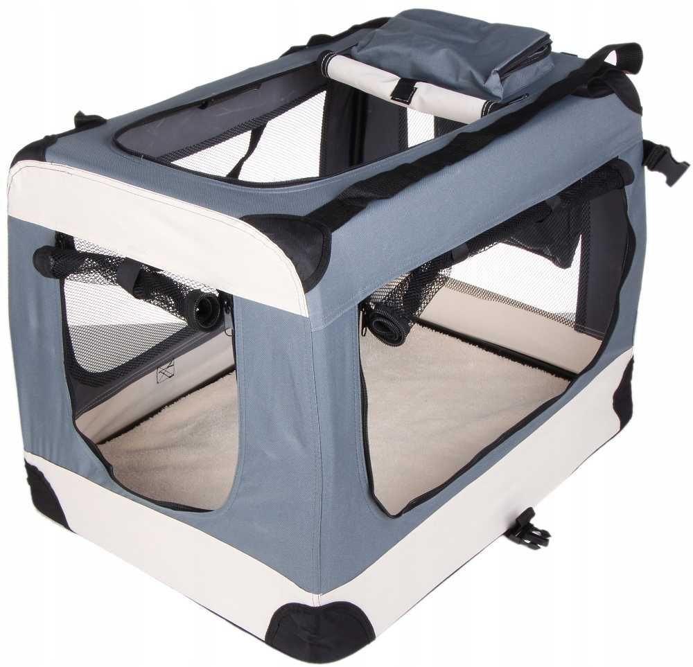 Składany transporter klatka torba dla psa kota królika 60x42x44 cm M
