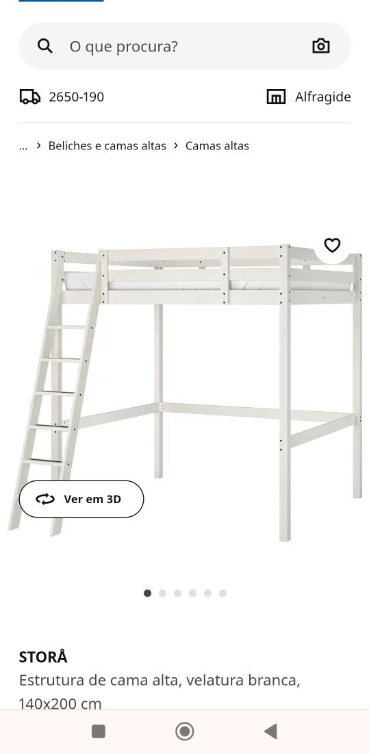 Beliche IKEA + colchão