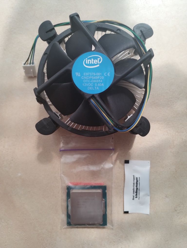 Процесор Intel Core i3 4150 + кулер + термопаста