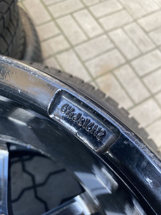 Діски 4 100R16 Renault Dacia