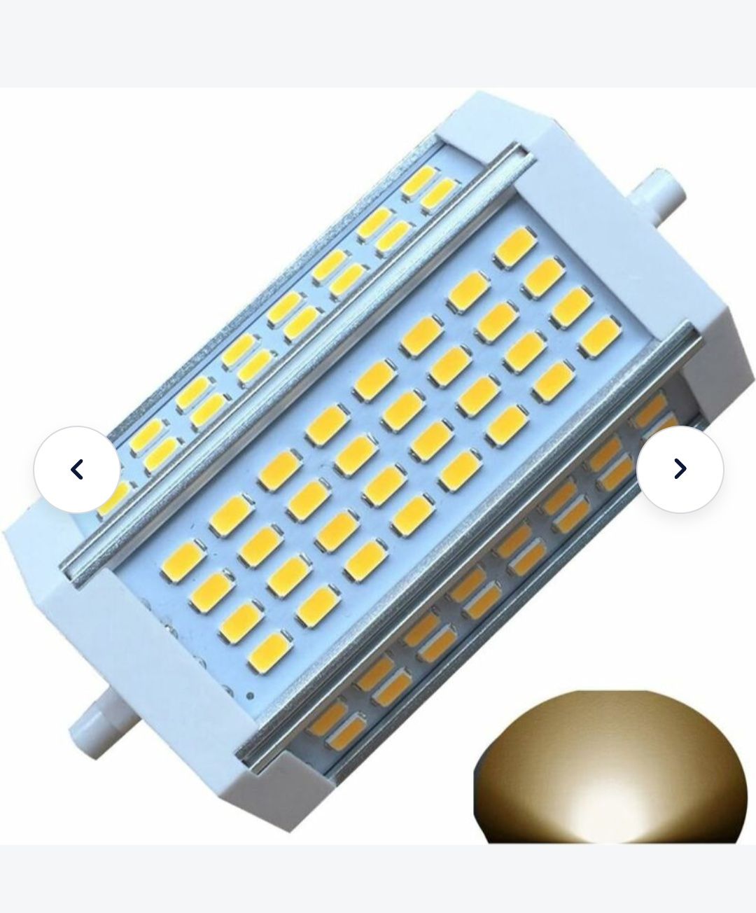 ALQFFHL DIM LED R7s Ściemnialna żarówka halogenowa LED J118  30 W