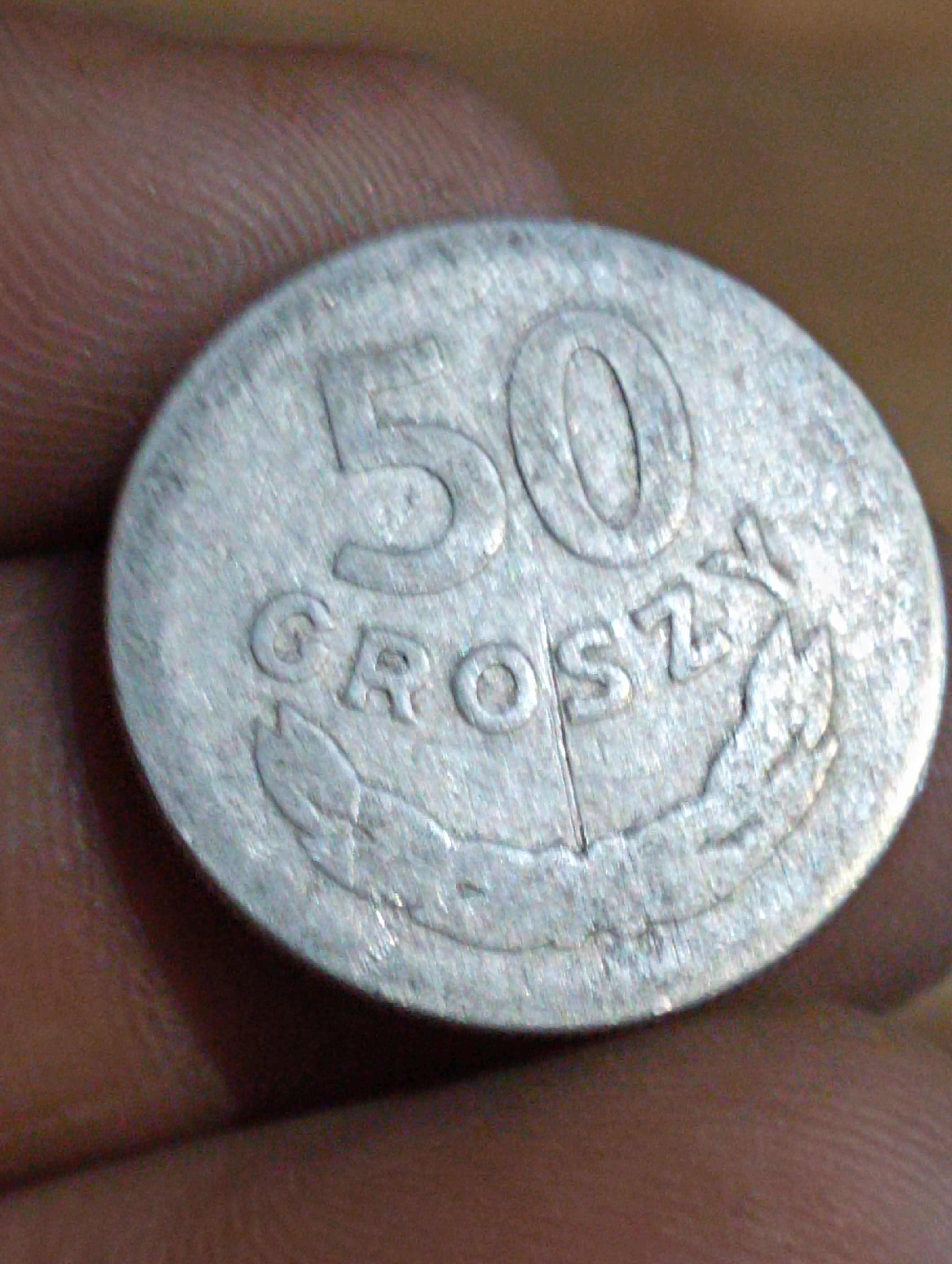 Sprzedam druga monete 50 groszy 1949 rok bzm
