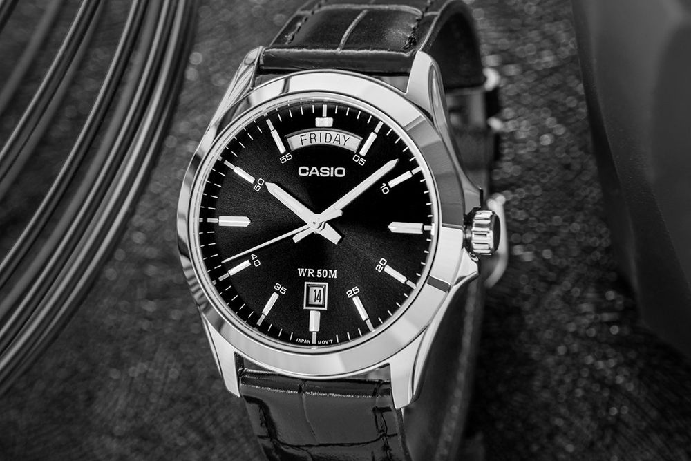 zegarek męski casio mtp-1370l-1avdf + box