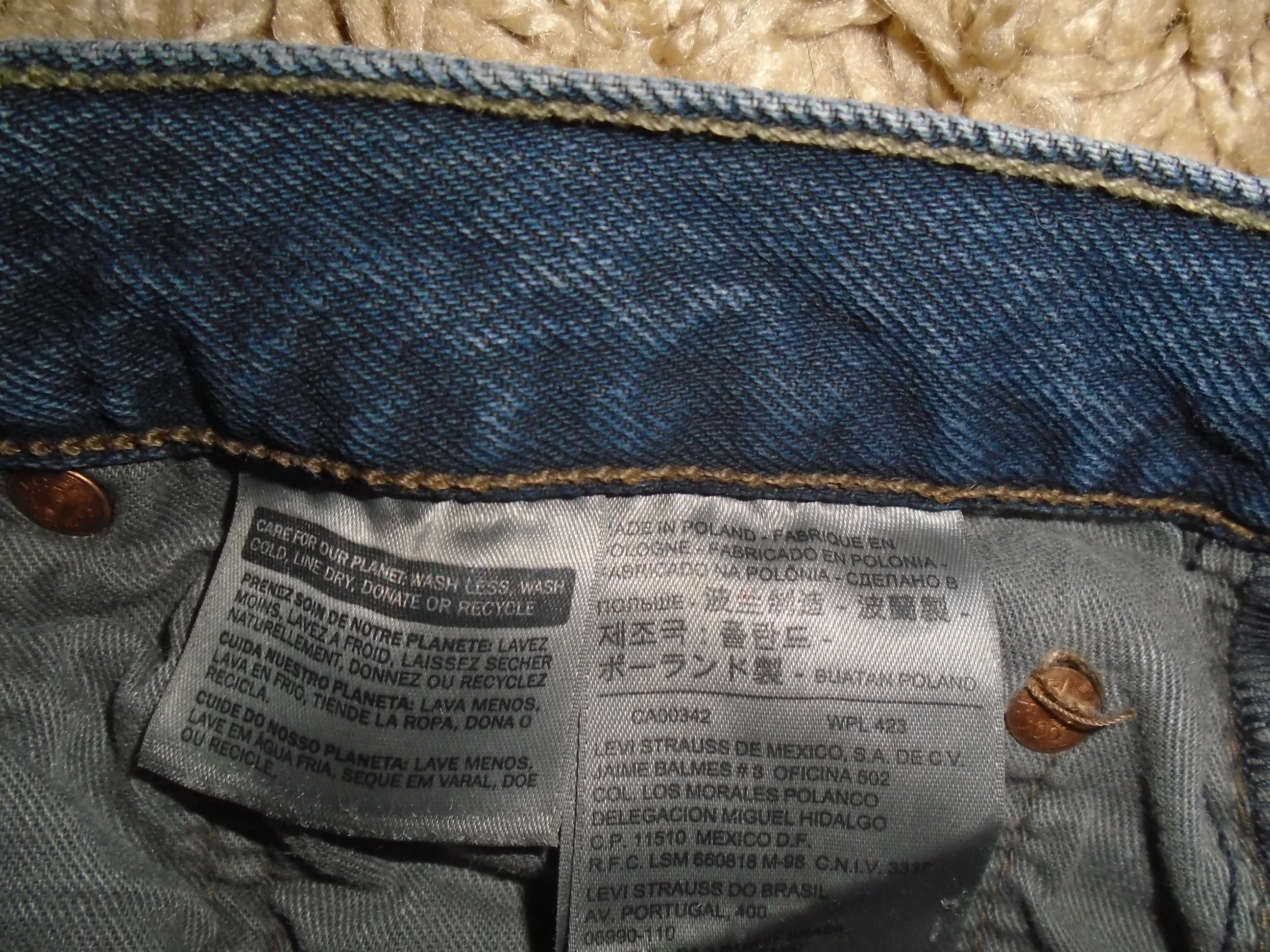 Джинсы Levis 501s USA W34 L32