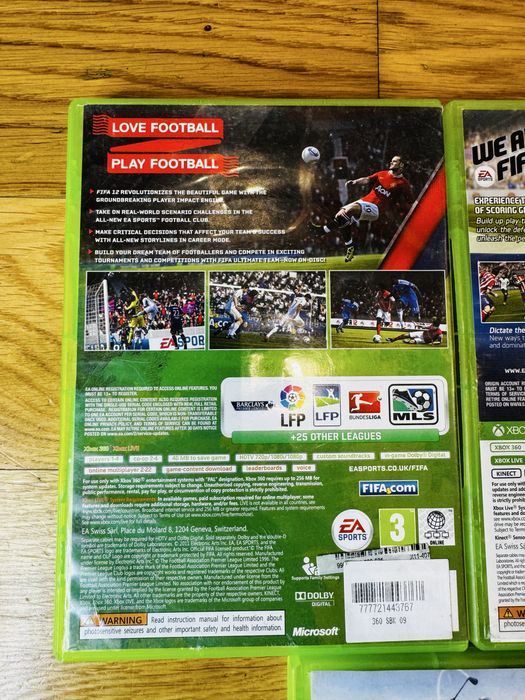 Game for xbox 360 zestaw