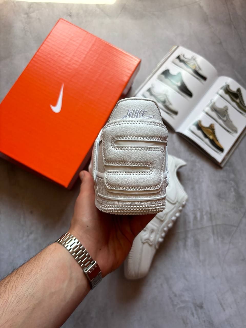 Кросівки чоловічі Nike Air Force 1 Low Cactus Plant Flea Market White