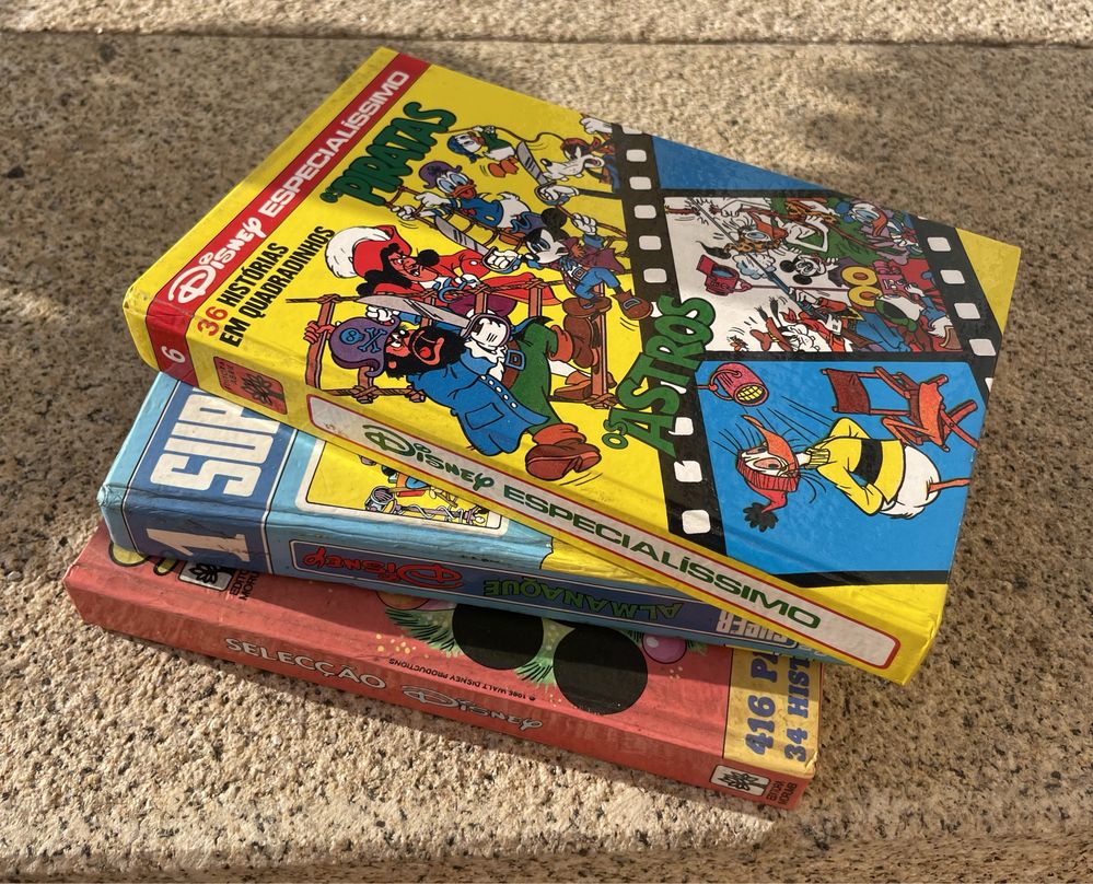 Livros vintage banda desenhada Disney
