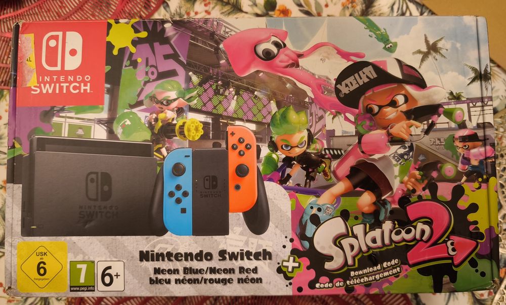 Nintendo switch versão 1