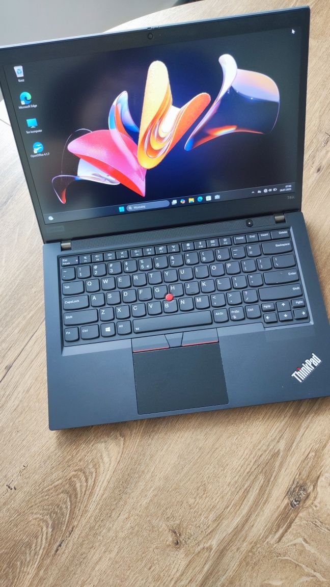 #891 Lenovo ThinkPad 14" T490 i5-8365U 16GB 256SSD W11 IDEAŁ Gw12 Fv23