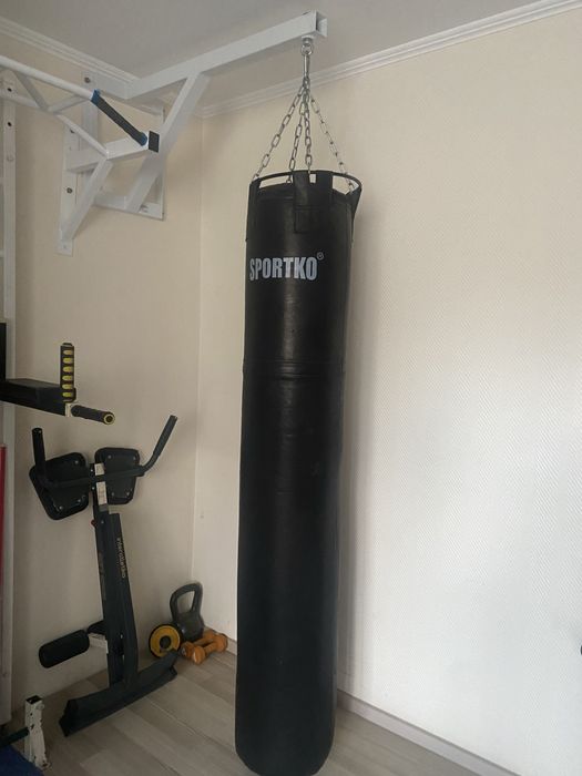 Мішок боксерський SportKo + кронштейн InterAtletika 1800х350 мм,100 кг