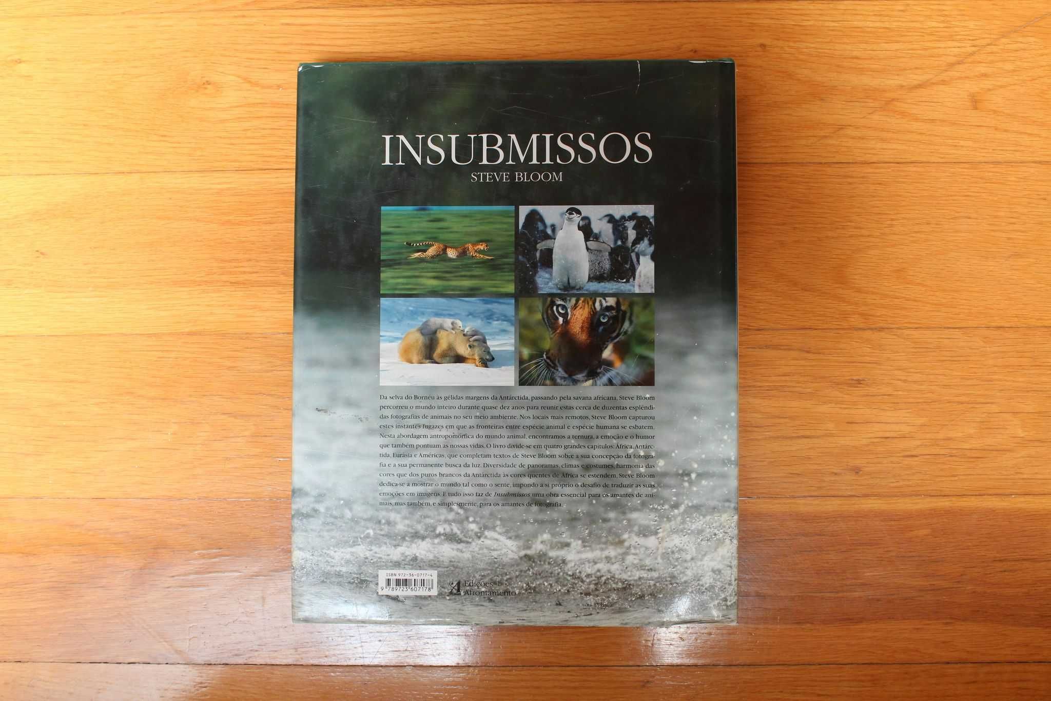 Livro de animais "Insubmissos" de Steve Bloom