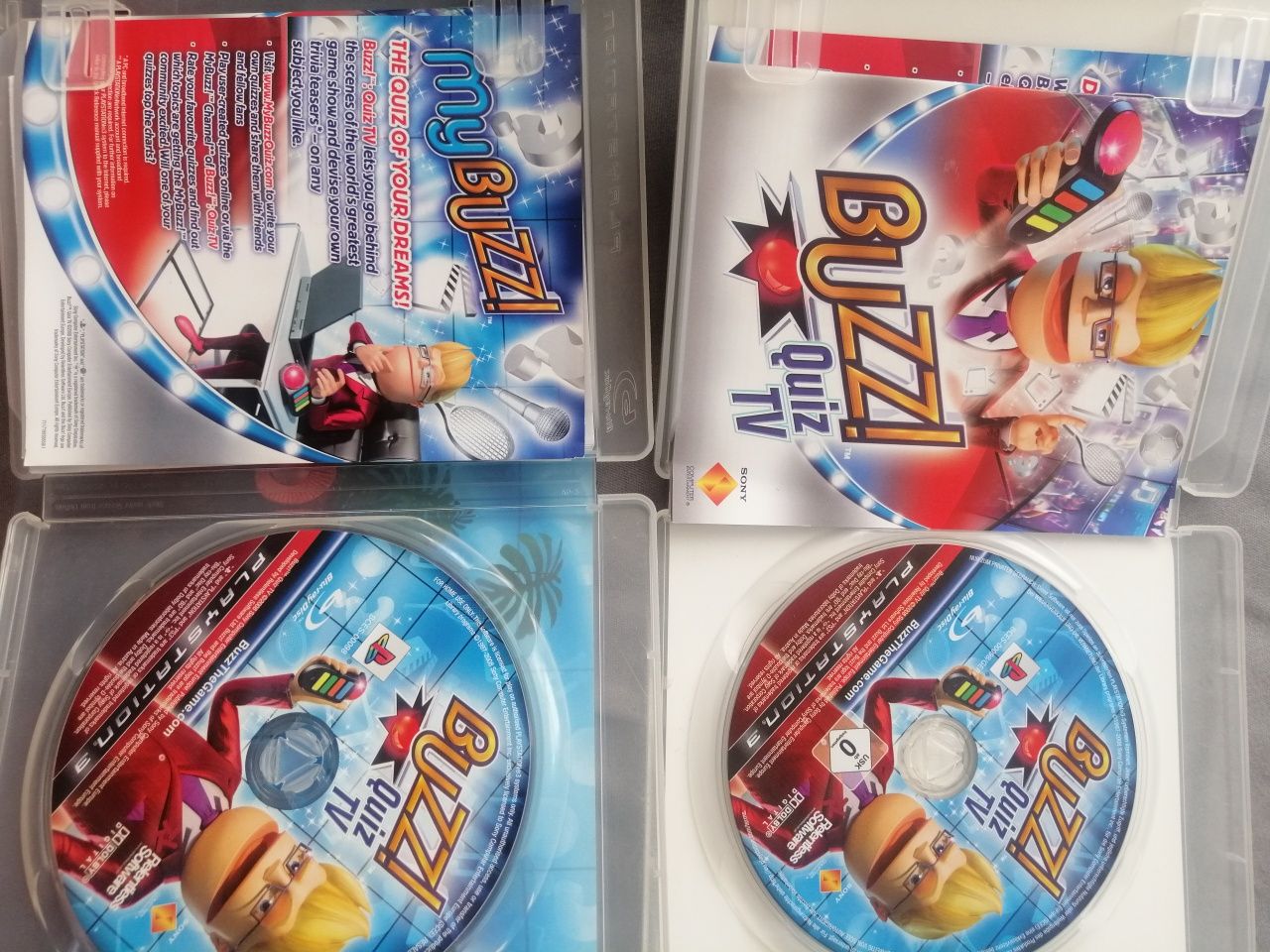 Buzz buzzery 4szt Quiz Tv ps3 ps2