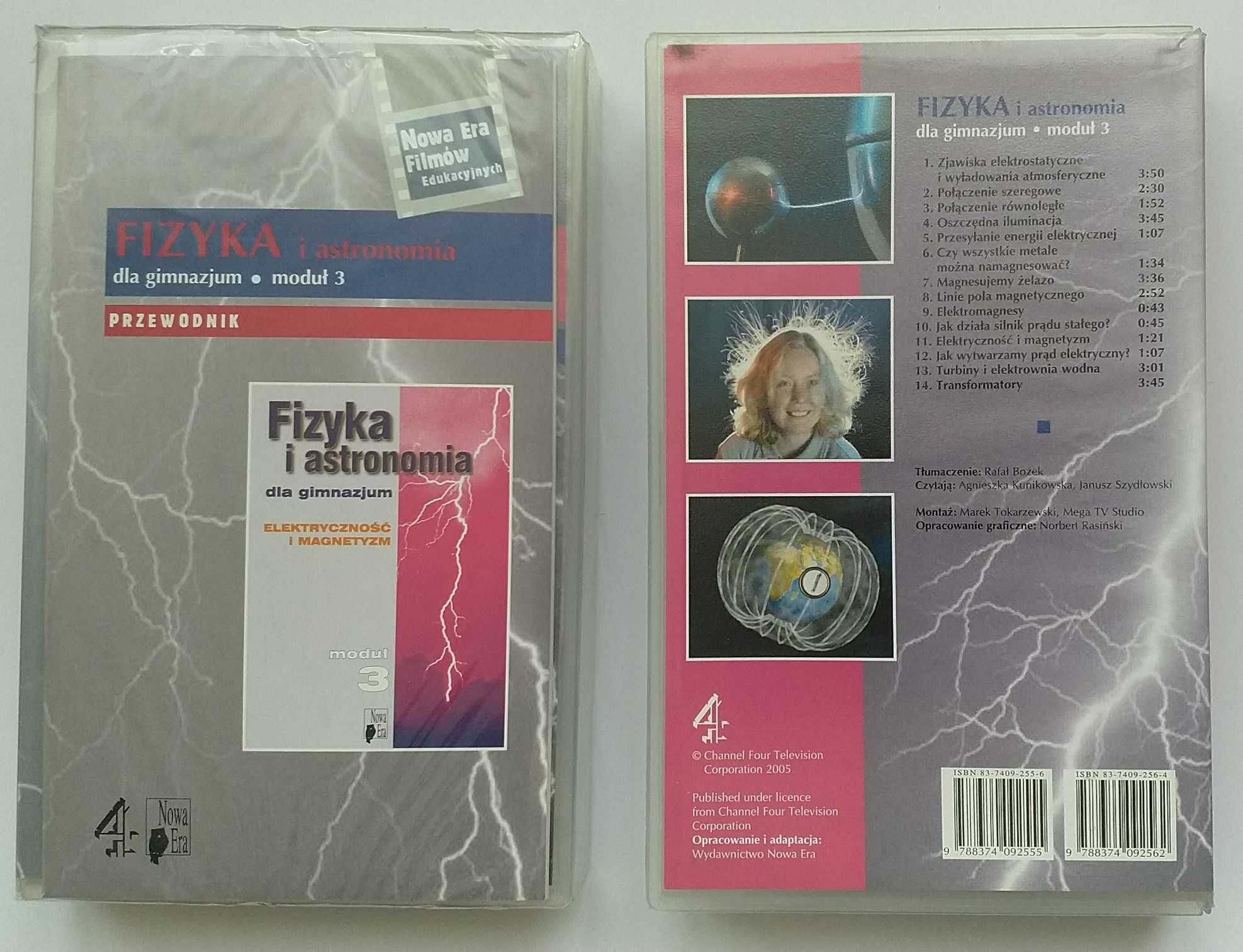 Fizyka i astronomia – filmy edukacyjne - VHS