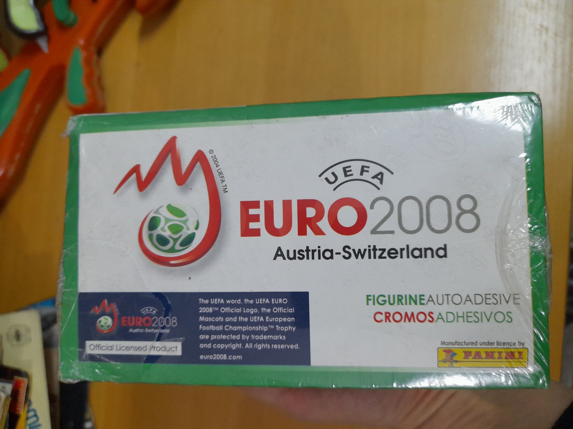 Caixa de cromos completa euro 2008 e 2012