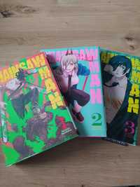 Chainsaw man części 1-3 waneko