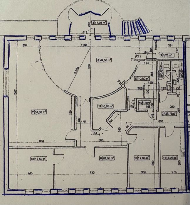 Do wynajecia lokal 264 m2 klinika,siedziba firmy,obsluga klienta,biura