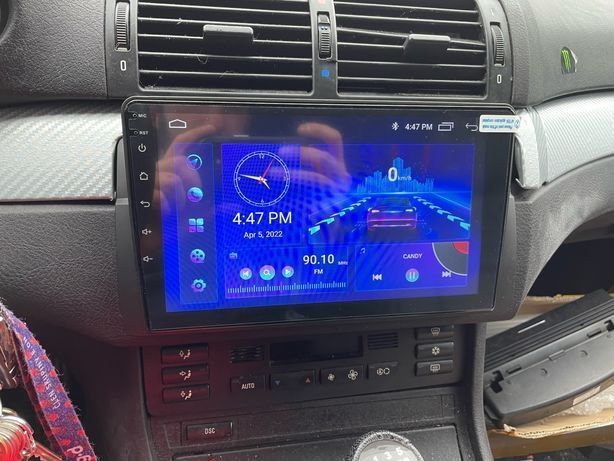 Штатная магнитола 9'' Android BMW X3-E46 (1/2/4/6+16/32/64/GB)