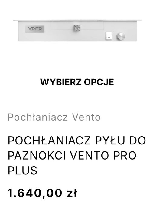 Pochłaniacz pyłu