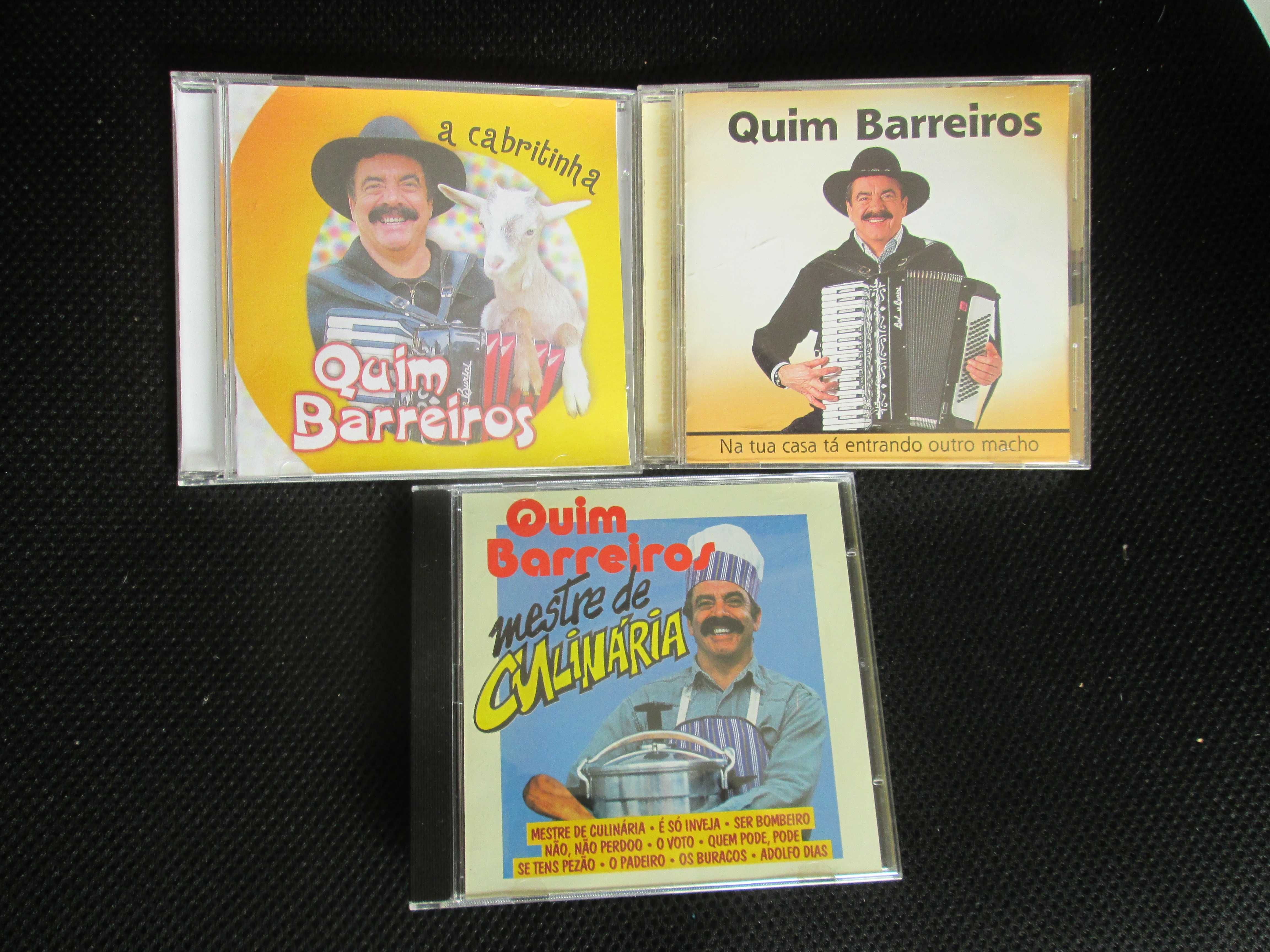 3 CD - Quim Barreiros, as grande canções, como novos