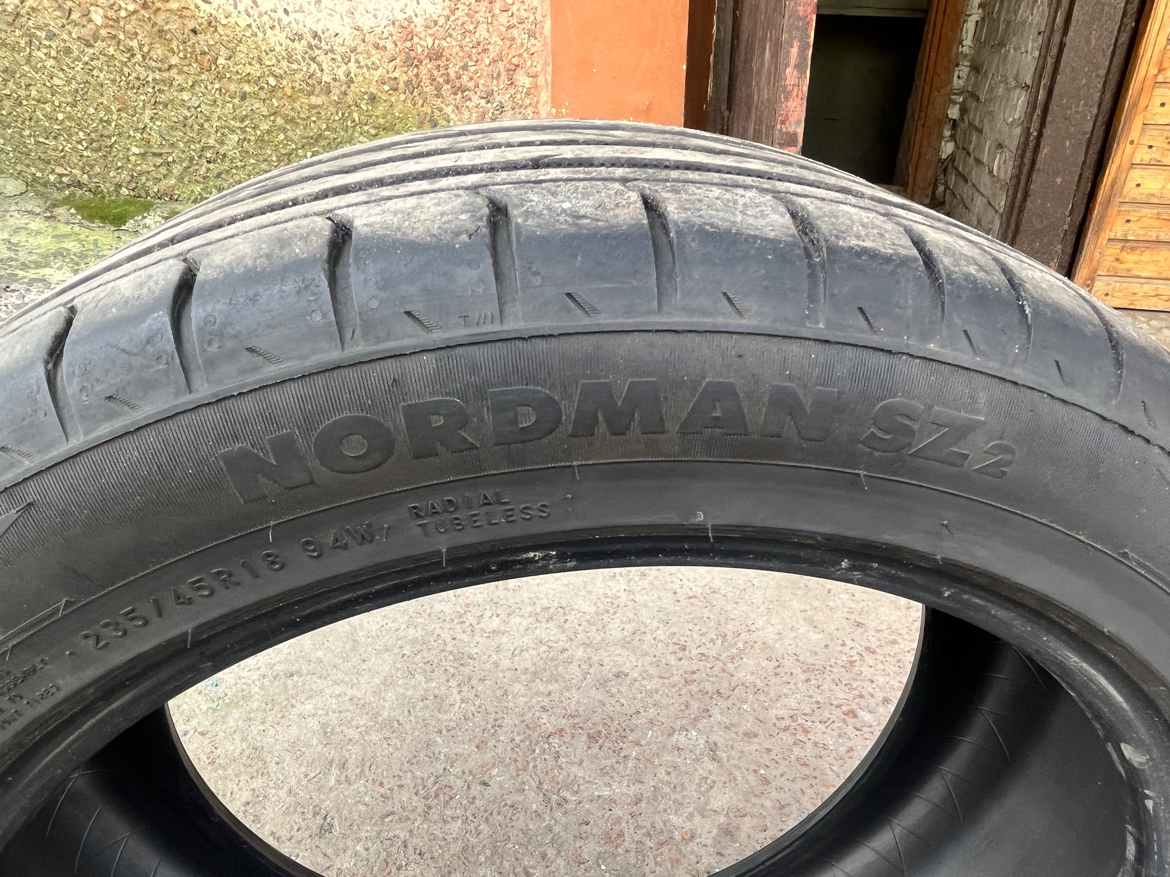 Літні шини (резина) R18 Nokian Nordman SZ2 235/45/18