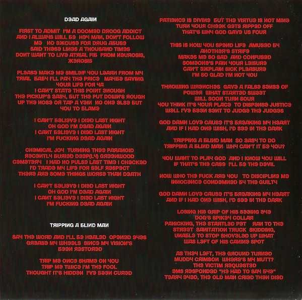 CD+DVD Type O Negative ‎– Dead Again (Digipak, Red Edition)